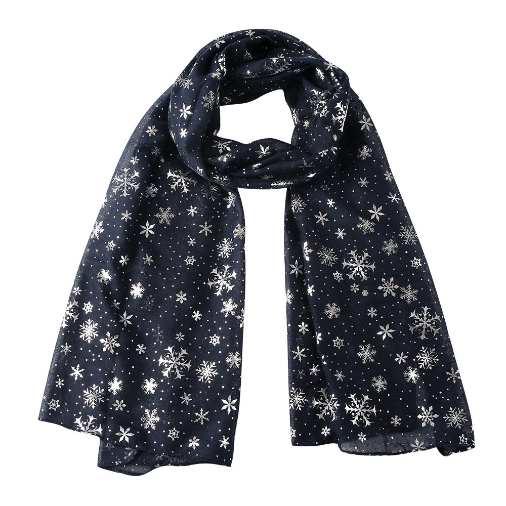 Wholesale 2023 Autumn and Winter New Christmas Love Wool Ball Cotton Scarves